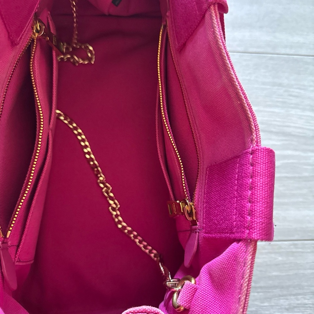 Prada Fuchsia Canvas Tote - Picture 7 of 8